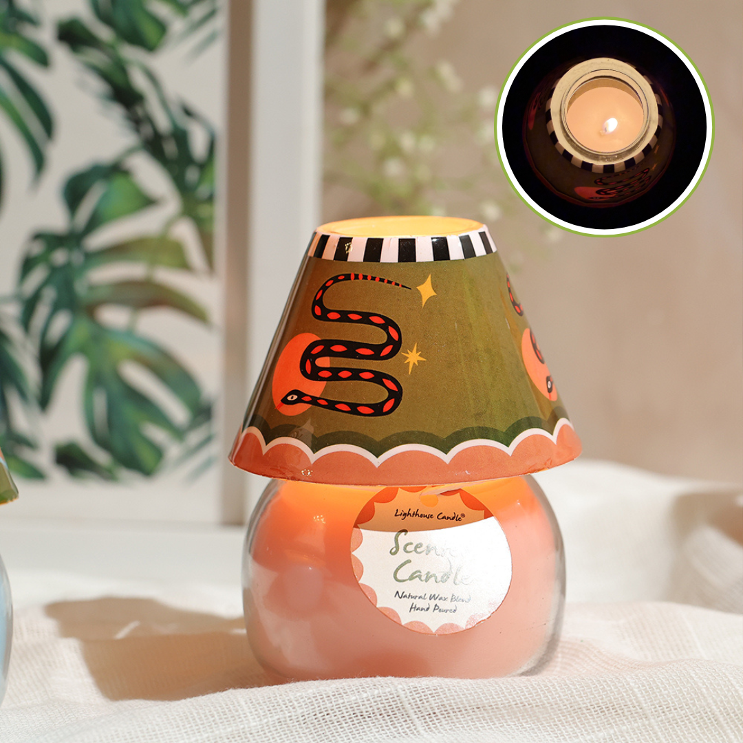 Celebration Pack of 5 Boho Lamp Scented Candles