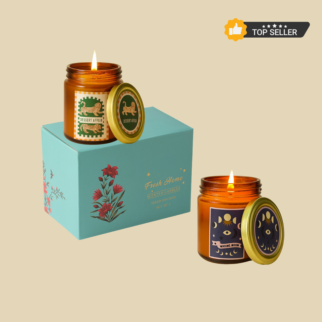 Pack of 2 Festive Tales Jars - Dessert Affair & Healing Moon