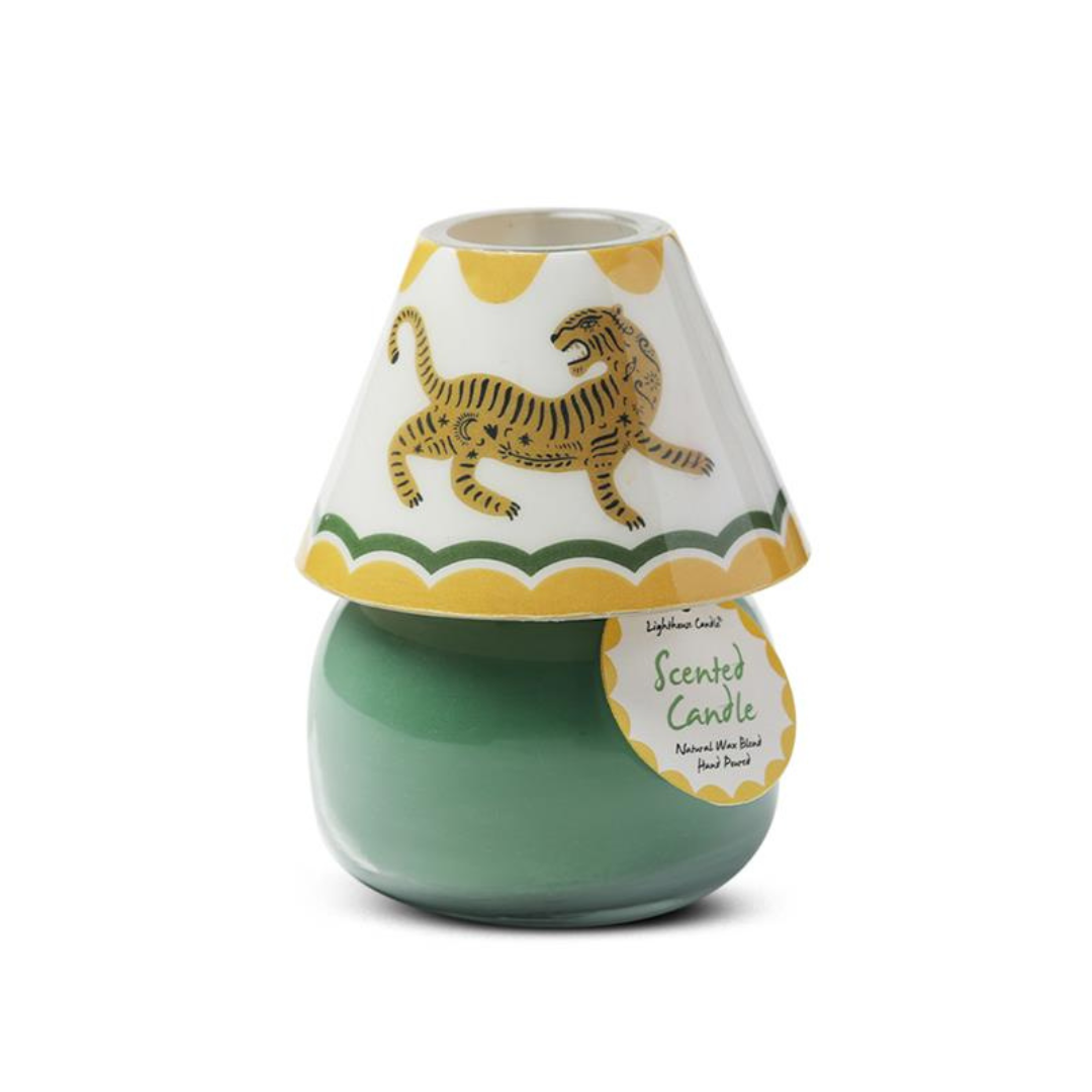 Boho Tiger Lamp Scented Candle - Final Clearance