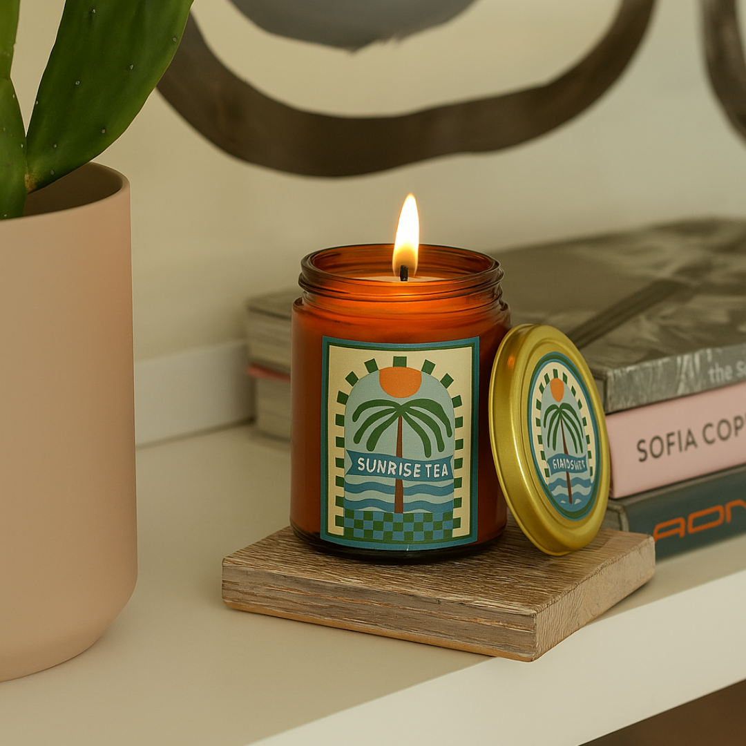 Pack of 2 Festive Tales Jars - Sunrise Tea & Healing Moon