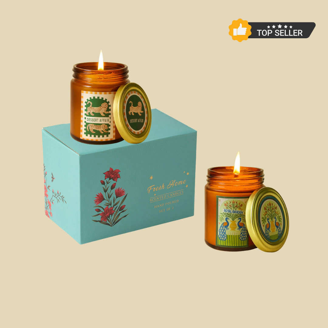 Pack of 2 Festive Tales Jars - Royal Garden & Dessert Affair