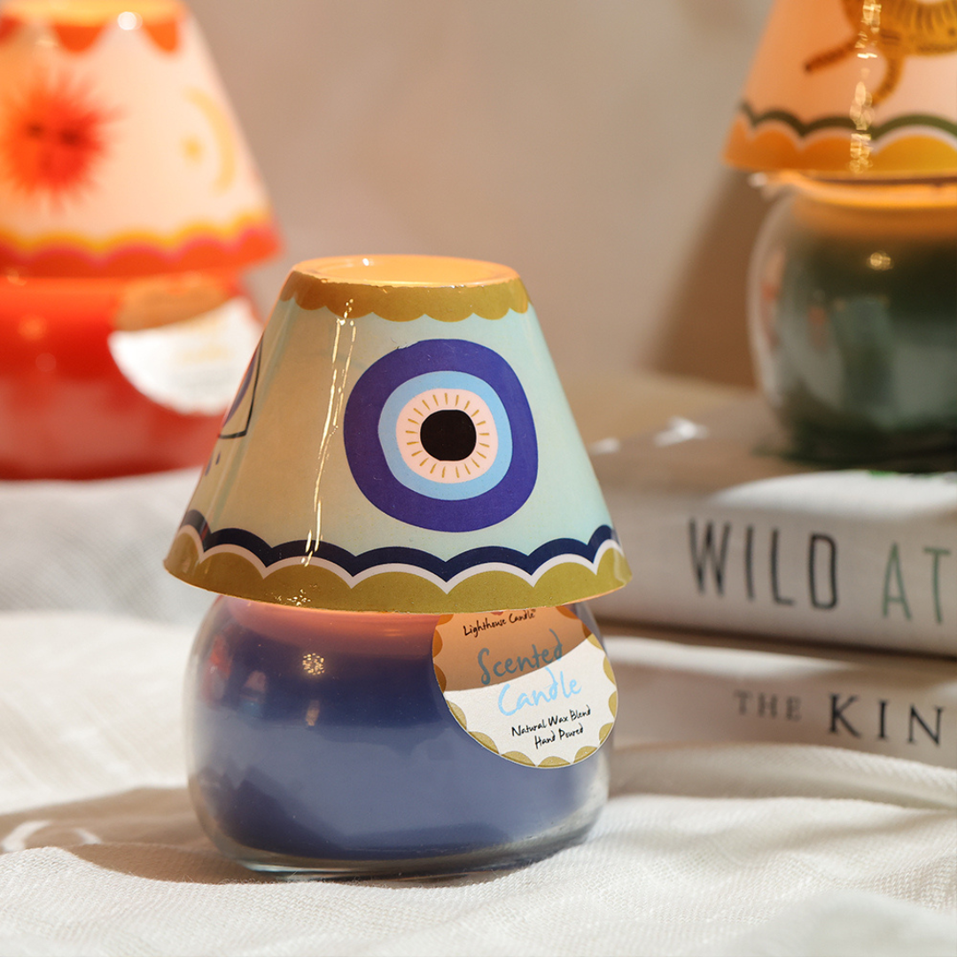 Boho Eye Lamp Scented Candle - Final Clearance
