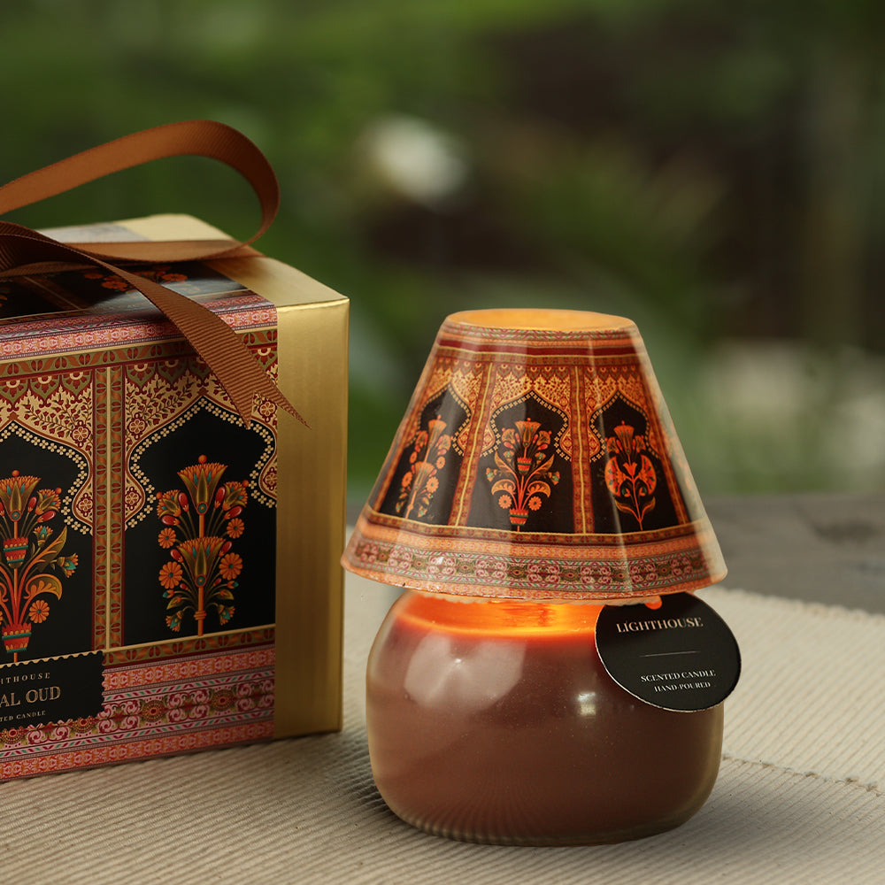 Scented Candle Online India All orders dispatch within 48 hours. 15-Days Easy Returns. Happiness Guaranteed. Scented Candle Scented Candle Lamp in  Royal Oud Aroma Candle for Decoration