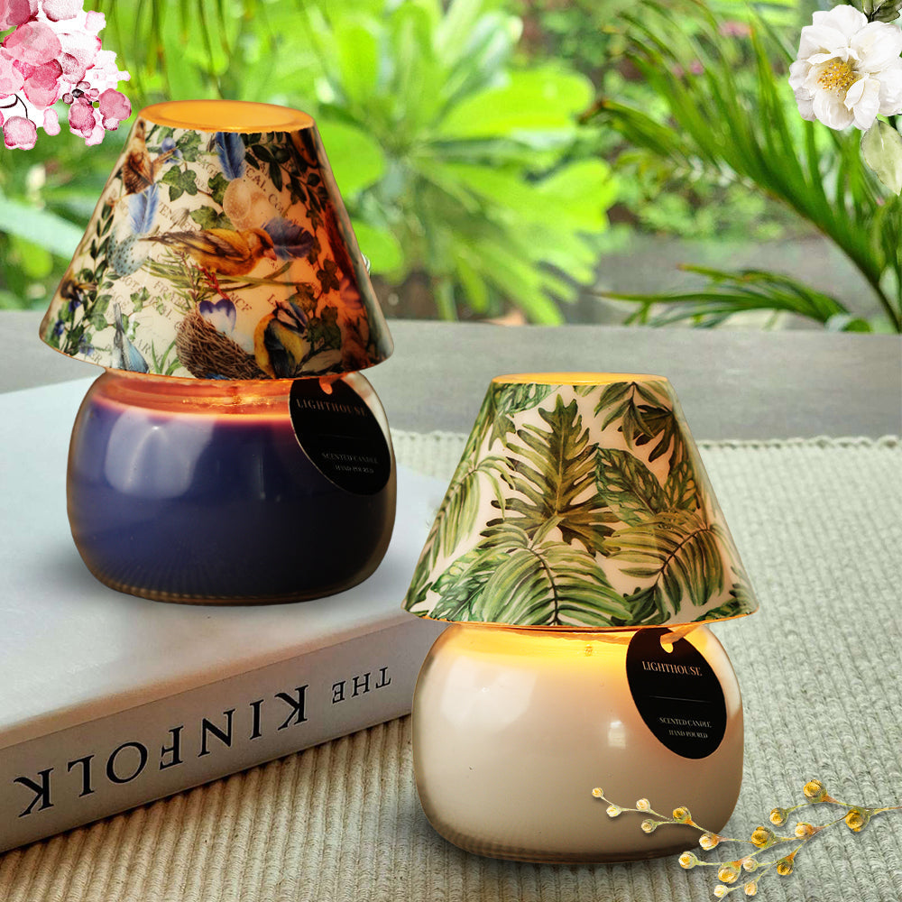 Scented Candle Online India All orders dispatch within 48 hours. 15-Days Easy Returns. Happiness Guaranteed. Scented Candle Scented Candle Lamps Pack of 2 - French Lavender and Jasmine Green Tea Candle for Decoration