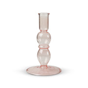 Scented Candle Online India Lighthouse Candle Candle Holders Blume Glass Taper Candle Holder - Pink Candle for Decoration
